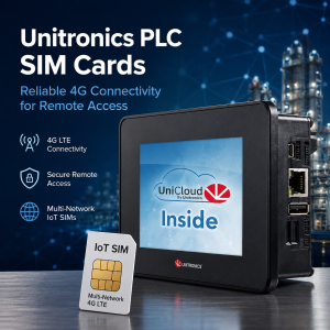IoT SIM Cards fr unitronics HMI PLC
