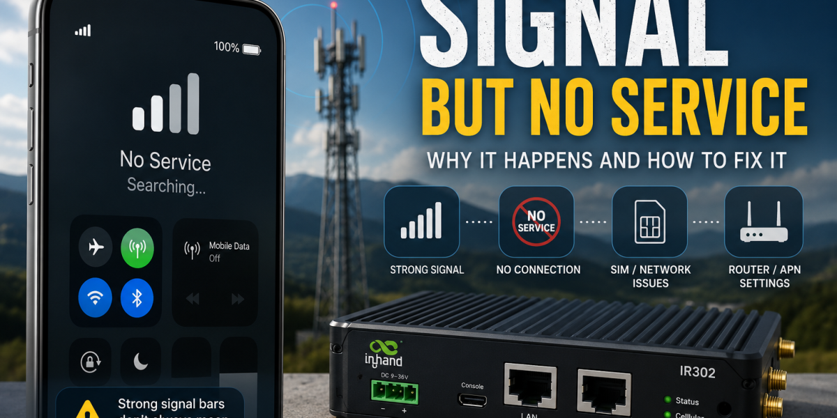 Signal but no service iot and m2m connectivity guide